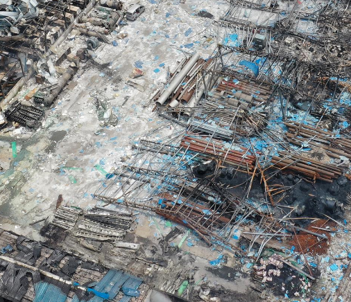 化學品及易燃易爆品的安全存儲重要性(圖1) 河南省三門峽市河南煤氣集團爆炸