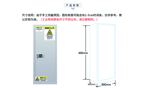 22加侖毒麻藥品安全柜(圖1) 22加侖毒麻藥品安全柜尺寸